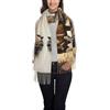 TYUMH Western Horse Prints Sciarpa a pelo lungo con nappe calda e morbida, accessorio alla moda adatto per abbigliamento abbinato e un buon regalo.