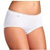Sloggi Basic Midi, Offerta 6 E 12 Pezzi, Slip Donna Midi, Midi, Slip Donna in Cotone (6 Pezzi-Bianco, 5)