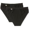 Playtex Set 2 Pezzi Slip Donna Nero M