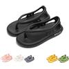 Generic Bazuo Sandals, Unisex-Adult Summer Beach Non-Slip Flip Flops Comfort Walking Sandals Couple Bathroom Slippers (Nero, 42-43 EU)
