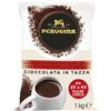Generico 1 KG PERUGINA Cioccolata Completa Preparato per Bevanda al Cacao Magro per macchina automatica in polvere bar e casa Busta da 1 kg