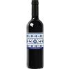Bottle-Up Bottiglia di vino rosso personalizzata IGT Toscana Rosso - Idea regalo esclusiva e originale per Natale! (Texture maglione di Natale)