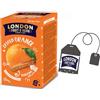 LONDON F&H COMPANY London Fruit® | Infuso Spezie e Arancia | Cannella Arancia & Zenzero Infuso Bustine Singole - 20 Filtri (40 Gr) | Tisana Senza Caffeina