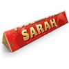your surprise Toblerone di Natale personalizzato con nome - Barretta di cioccolato al latte con miele e mandorle, 200 g