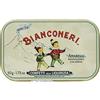 Amarelli Bianconeri 50g - Liquirizia alla Menta Ricoperta di Zucchero, Caramelle Artigianali Italiane, Gusto Fresco e Intenso