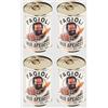 Zeus Party Fagioli Pinto alla BUD SPENCER Ricetta Originale 4 confezioni da 400gr con esclusivo adesivo Zeus Party