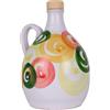 Voglia Di Puglia Olio Extravergine Di oliva 100% Italiano Orcio Ceramica Estratto a Freddo Litri 0,500 (Spirali verdi)