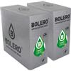Generico SET 48 BOLERO DA 9 grammi Apple Preparato istantaneo polvere solubile in bustine Sticks per Bevande con Stevia e Vitamina C e Senza Zucchero ideale per fitness e diete