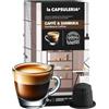 La Capsuleria CAFFÈ & SAMBUCA (160 Capsule) compatibili con Nespresso, 16 box da 10 capsule, caffè aromatizzato alla sambuca, gusto avvolgente e intenso con note di anice, senza glutine (La Capsuleria)