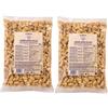 nut&me Mandorle sgusciate e pelate 2 kg nut&me | Mandorle Naturali| Senza Additivi e Conservanti | Fonte di Proteine | Non Salate| Pack 2 x 1kg