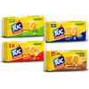 CAIYA Tuc Mix Cracker Classico, Integrale, con Rosmarino ed Erbe Aromatiche e con Pomodoro e Grana Padano 8 Porzioni, 250g NOVITA' PACK 2023 [4 Confezioni]