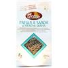 Inke 20 x 500 gr - Fregula al nero di seppia. Pasta tipica della Sardegna con l'aggiunta di inchiostro di seppia. Prodotta dagli artigiani di Oristano del Pastificio Corona.
