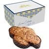 Generico Colomba Artigianale Classica 1 Kg con Canditi - Dolce Pasquale Tradizionale Made in Italy - Regalo Gourmet Pasticceria F.lli Avallone (Salato, saporito, speziato, formaggio e salumi)