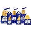 Benedetto Cavalieri BOX DEGUSTAZIONE LU SOLE PASTA CAVALIERI SPAGHETTONI - RUOTE PAZZE - RIGATONI - MEZZE MANICHE - LINGUINE - FUSILLI PASTA DI SEMOLA DI GRANO DURO - PRODOTTO ARTIGIANALE MADE IN SALENTO (6 X 500gr)