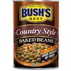 BUSH'S BEST Canned Country Style Baked Beans, Source of Plant Based Protein and Fiber, Low Fat, Gluten Free, 28 oz