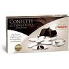 Generico Confetti Crispo BIANCHI al Cioccolato Fondente Ricoperti da un Croccante Guscio di Zucchero 1kg