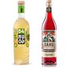 LA VALDOTAINE Luigi Francoli Liquori Aperitivi - OFFERTA PROMO Coppia di Liquori Italiani ideali per Spritz, Hugo e Mojito - Dahu Liquore di Montagna 70cl + B4HUGO Liquore Fiori di Sambuco 70cl
