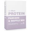 GymBeam Pancake & Waffle Mix Proteico 500g, Preparazione Proteica Ricca di Fibre, con Concentrato di Siero del Latte, Preparato per Pancake Semplice e Veloce, Gusto Eccellente (Blueberries)