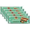 CAIYA 5X Tre Marie Wafer Mandorlato 140 g - Tre strati di Cialde crocanti con crema al latte e croccante granella di mandorle