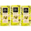 CAIYA 3X Vanini Pistacchio Tavoletta di Cioccolato Bianco e Granella di Pistacchio Salata, Senza Glutine (Gluten Free) 75g