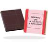 CandyFrizz Selection Personalizzati - Cioccolatini personalizzabili Con Logo o Foto latte o fondente SENZA GLUTINE - 30 pezzi (Rosso)