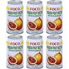 Foco Passion Fruit Nectar - Nectar de Maracuya (confezione da 6, totale di 70.8fl.oz)