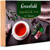 GREENFIELD Set da tè Premium, 24 varietà, 96 bustine (bustine di tè), set regalo, nero, verde, tisana, 6 once (96 tazze)