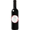 Bottle-Up Bottiglia di Vino IGT Toscana Rosso personalizzato per lui - Idea regalo esclusiva e originale per uomo, festa del Papà, festa del Nonno, nuova nascita, compleanno e Natale. (0,75L, Dedica)