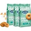 CAIYA 3X Scotti Biscotti Frollino con Riso Senza Lattosio (Lactose Free) 350gr [3 Confezioni]