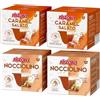 Generico Set 80 Capsule Ristora Compatibili con le Macchine ad uso domestico Nescafè®* Dolce Gusto®* 40 Caramello salato 40 Nocciolino