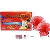 Confetti Crispo CONFETTI CIOCOPASSION LATTE ROSSI 1 KG + 50 VELI DI FATA + 50 BIGLIETTINI
