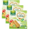 CAIYA 3X Gullon Cuor di Cereale Take Away Multifrutta Biscotti con Fiocchi d'Avena e Frutta 144g [3 Confezioni]
