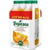 Tropicana Succo d'arancia senza polpa Tropicana - 4 bottiglie da 1 litro