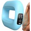 Dubbulon Strumento Massaggi Anticellulite - Anello Elettrico Massaggio Fascia e Anticellulite - Anello Vibrante con Cintura per Rilassamento Muscolare Modellazione Vita Corpo Intero Uomini Donne