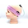 FONOLIFE Nastro elastico in cotone fissaggio impianto cocleare (L, rosa chiaro)