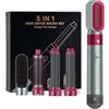 INPUS Multistyler 5 in 1, 1000W Spazzola Asciugacapelli Multifunzione, Spazzola Asciugacapelli Rotante Lisciante for Capelli, Air Styler Set for Capelli Ricci, Lisciante, Asciugare