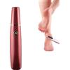 Generico Foot Callus Remover, Electric Pedicure File, Rechargeable Heel Grinder, Speed Operations, Gentle Scrubbing Head, Ergonomic Handle Design, Perfect for Cracked Skin, Care, Women, (ABS)