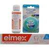 FEI FAN Set Per L'Igiene Orale: Collutorio Protezione Carie. Rinfresca Con Un Piacevole Gusto Alla Menta 100ml + Dentifricio Protezione Carie 75ml + Filo Interdentale, Alla Menta 50m