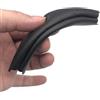 Generic Fascia di ricambio compatibile con cuffie Sony WH-XB910N, in pelle nera