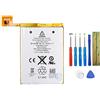 Swark Batteria 616-0619 compatibile con iPod Touch 5 Gen A1421, iPod Touch 5 Gen A1509, 616-0621 LIS1495APPCC MP3 MP4 PMP con strumenti
