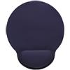 Manhattan Mousepad Gel ergonomico Blu