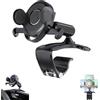 Ohphnt Porta Cellulare da Auto,Phone Holder, 2026 New Universal 360° Degree Rotatable Car Dashboard Phone Holder Mount, for 4 to 7 Smartphones,per Cruscotto & Parabrezza Universale(A)