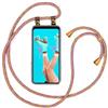 moex Collana per cellulare compatibile con Xiaomi Redmi 9AT, custodia con cinturino regolabile in Rainbow