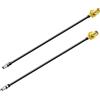 Vecys SMA a TS9 Cavo 4G Antenna Adattatore Cavo Adattatore SMA Femmina a TS9 Maschio RG174 15cm 6 inch 2pcs per Netgear Hsdpa Huawei 2G 3G 4G LTE Antenna UMTS Mobile Broadband Scheda di rete 4G