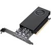 Lenovo NVIDIA RTX A400 - Grafikkarten - RTX A400 - 4GB GDDR6 - PCIe 4,0 x8 - 4 x Mini DisplayPort (4X61Q73040)