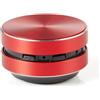 NONDK - Altoparlante portatile compatibile con conduzione ossea con suono stereo - Altoparlante Bluetooth (rosso)