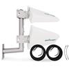 MOPHAMP Antenna MIMO 4G/5G ad alto guadagno 698-3800MHz Kit antenna universale migliora la connettività wireless per amplificatori di segnale, router e modem (ATK04)