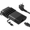 PowerPortnerLink Caricatore USB C Sottile 65W Compatibile Con Notebook HP Elitebook Spectre Envy ProBook Pavilion ZBook Firefly Elite X2 Chromebook X360 Omnibook Laptop Travel Alimentatore Adattatore