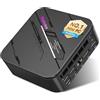 Blackview MP100 Pro Mini PC Intel i5-12450H(Beats 7430U), 16GB RAM DDR Espandibile e 512GB SSD Win 11 Pro, Desktop PC Triplo Schermo 8K/4K a 144Hz, Garanzia 3 Anni, 6 x USB 3.2 Per Casa, Ufficio