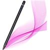 TECHGEAR - Penna stilo ricaricabile attiva, ad alta precisione e sensibilità, compatibile con iOS, Android, iPad, iPad Pro, iPhone, Samsung, Lenovo Tablet e altri dispositivi touchscreen